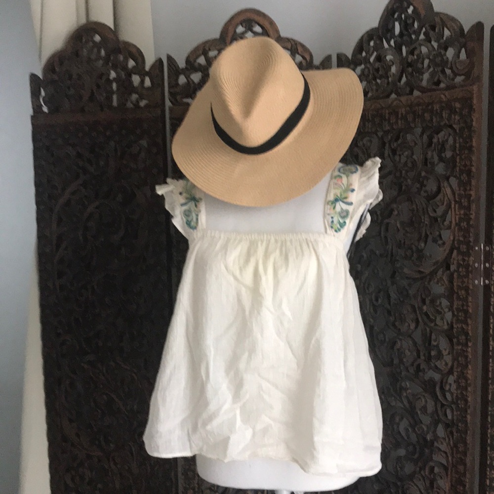 Madewell Packable Straw Hat.  S-M